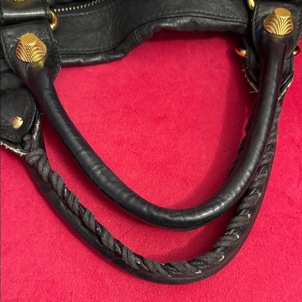 Balenciaga Large Giant 21 Gold Hardware Work Bag - Black Lambskin leather - Picture 6 of 16